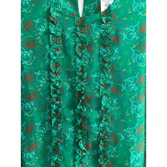 Disney Dress Shop Orange Bird Green Boho Dress Size Small 50th Anniversary - Picture 3 of 8